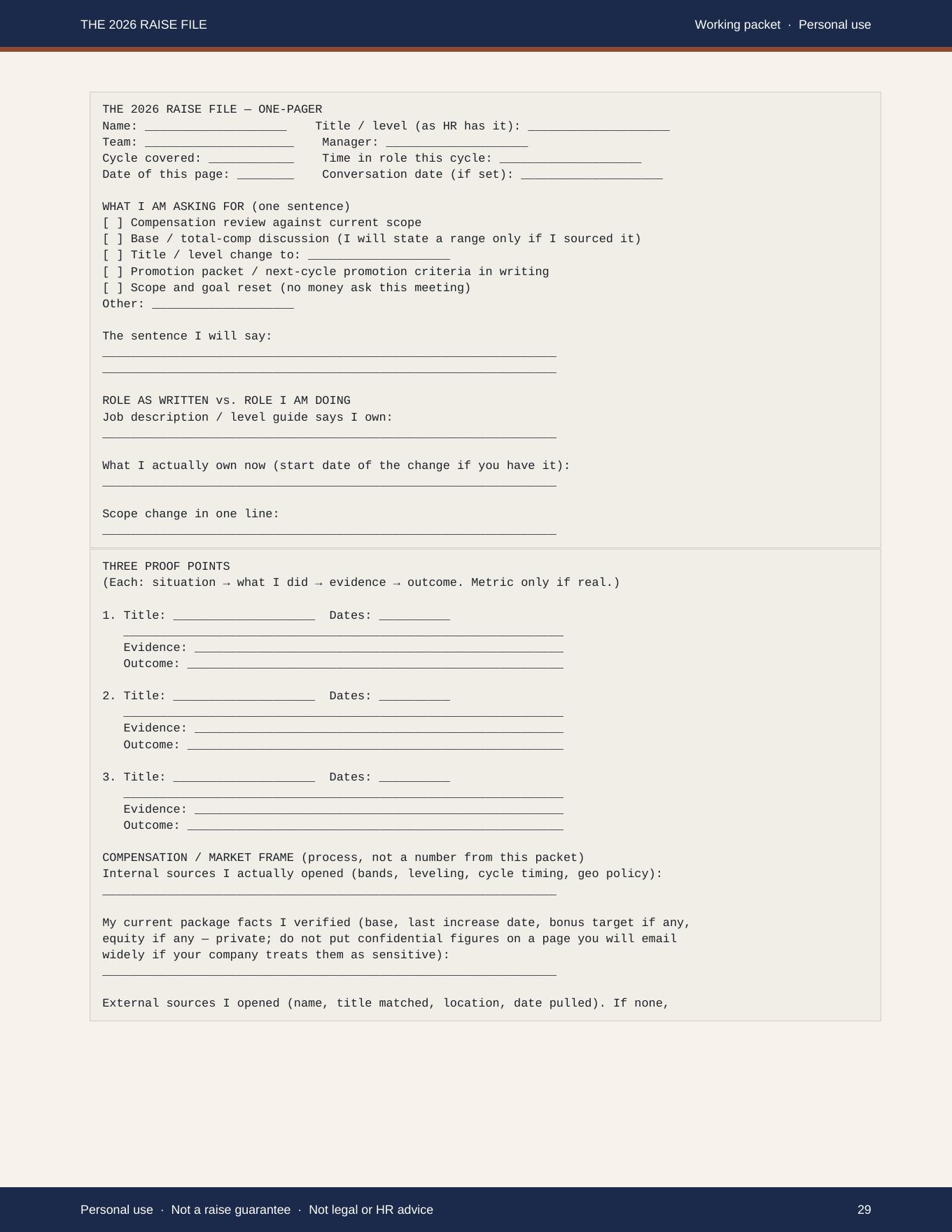 Preview: raise one-pager page from the PDF